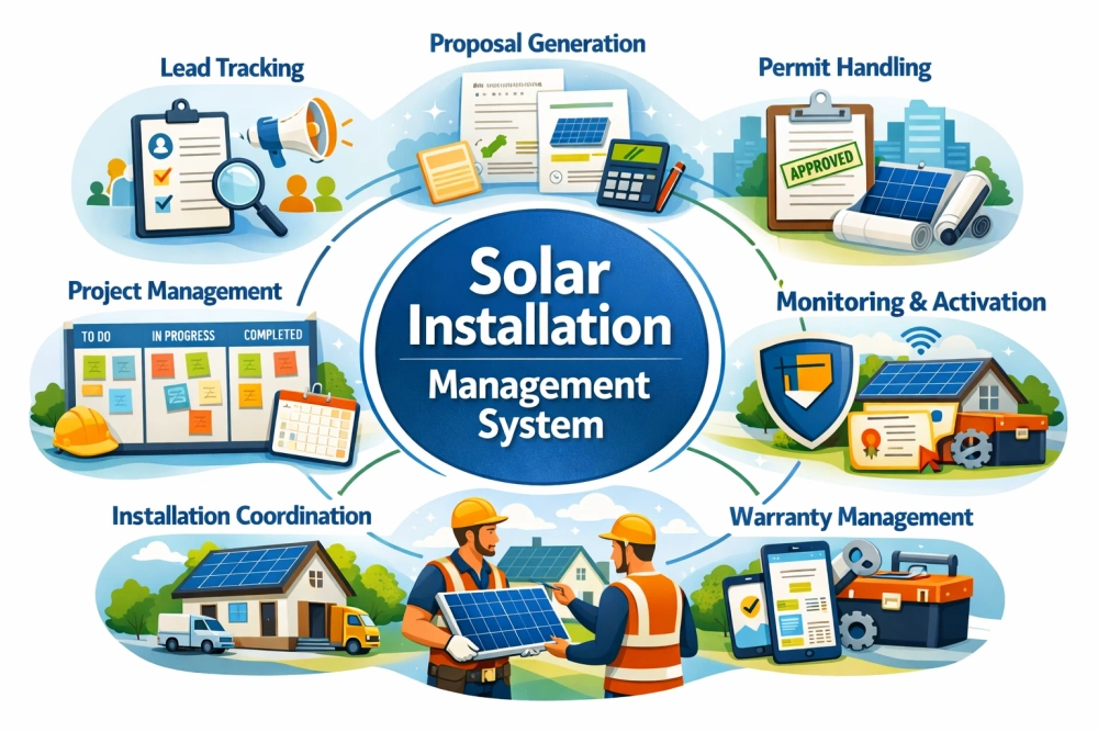 Solar Installation Management System