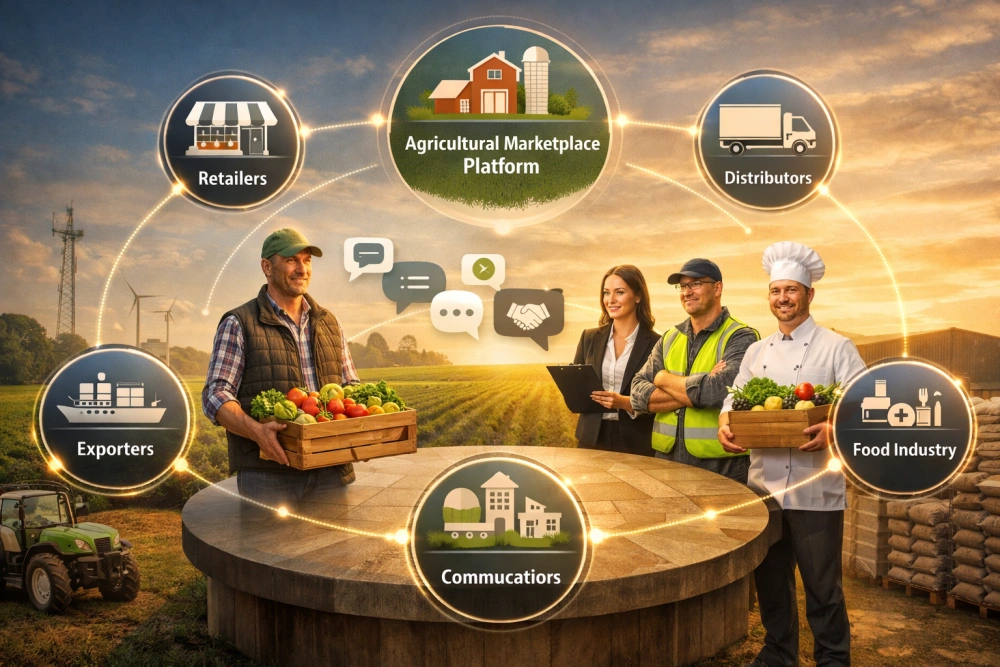 Agricultural Marketplace Connection Platform
