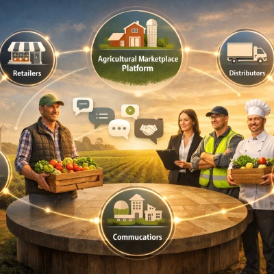 Agricultural Marketplace Connection Platform