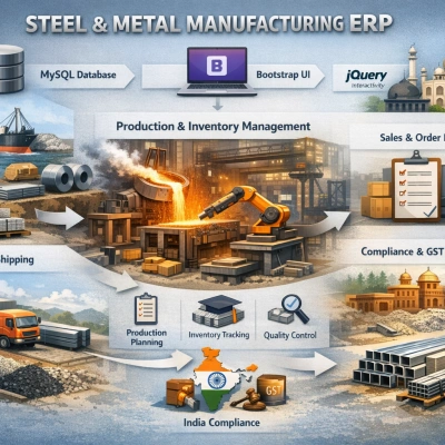 Steel & Metal Manufacturing ERP
