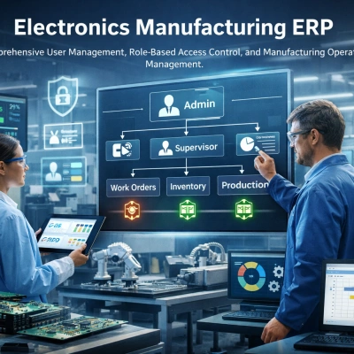 Electronics Manufacturing ERP - Complete Solution for all type of industries
