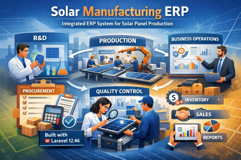 Solar Manufacturing ERP