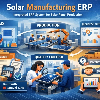Solar Manufacturing ERP