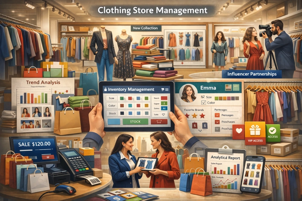 Clothing Store Management