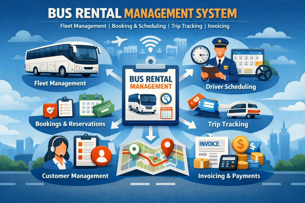 Bus Rental Service Management System