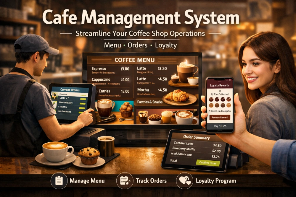 Cafe & Coffee Shop Management