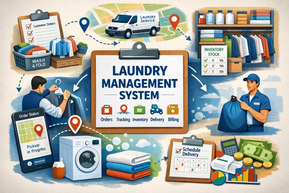 Laundry & Dry Cleaning Service Management System