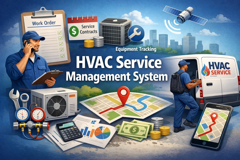 HVAC Service Management System