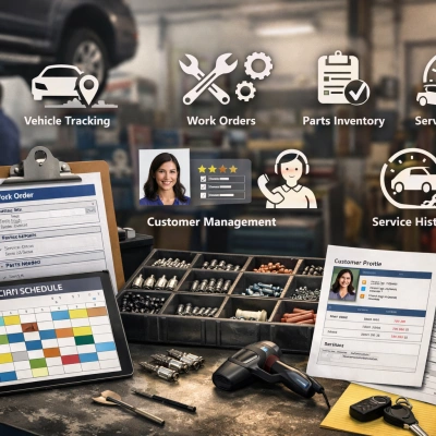 Auto Repair Shop Management System