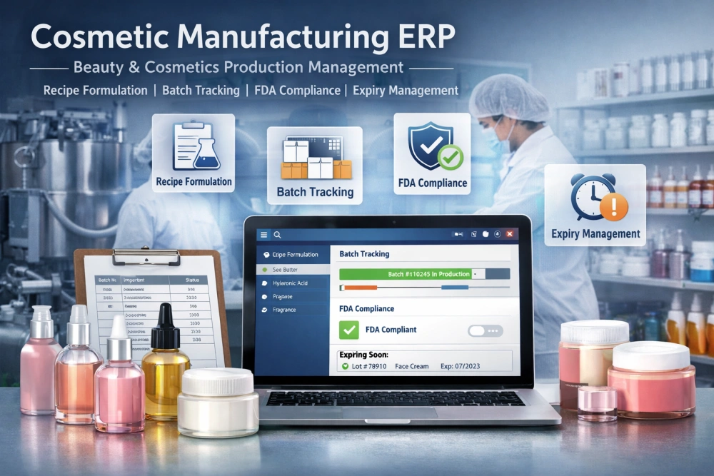 Cosmetic Manufacturing ERP