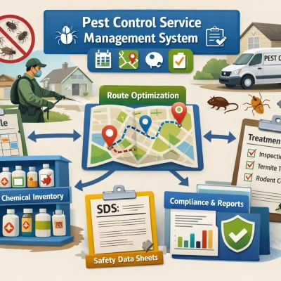 Pest Control Service Management System