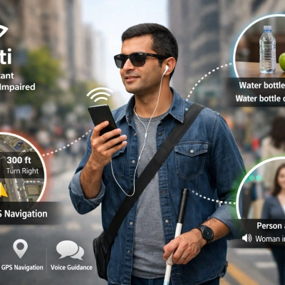 Drishti - Vision Assistant for the Visually Impaired