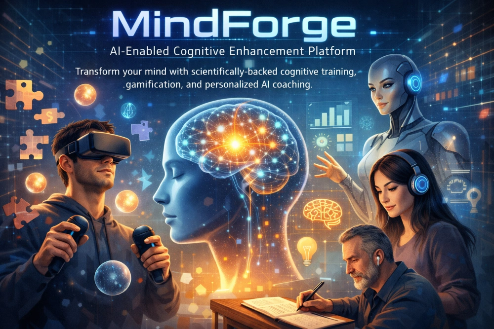 MindForge: AI-Enabled Cognitive Enhancement Platform